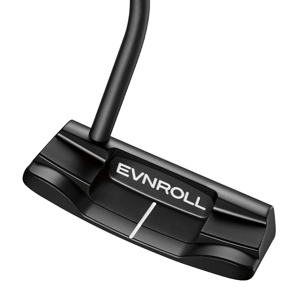 EVNROLL ER2VB SHORT PLUMBER MIDBLADE BLACK 35" PUTTER - WITH GRIP