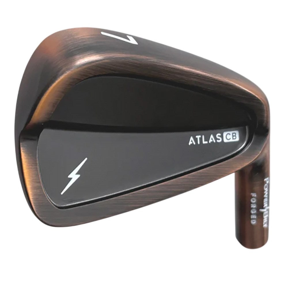 POWERBILT ATLAS CB BRONZE FINISH LH IRON .370 (HEADS ONLY)