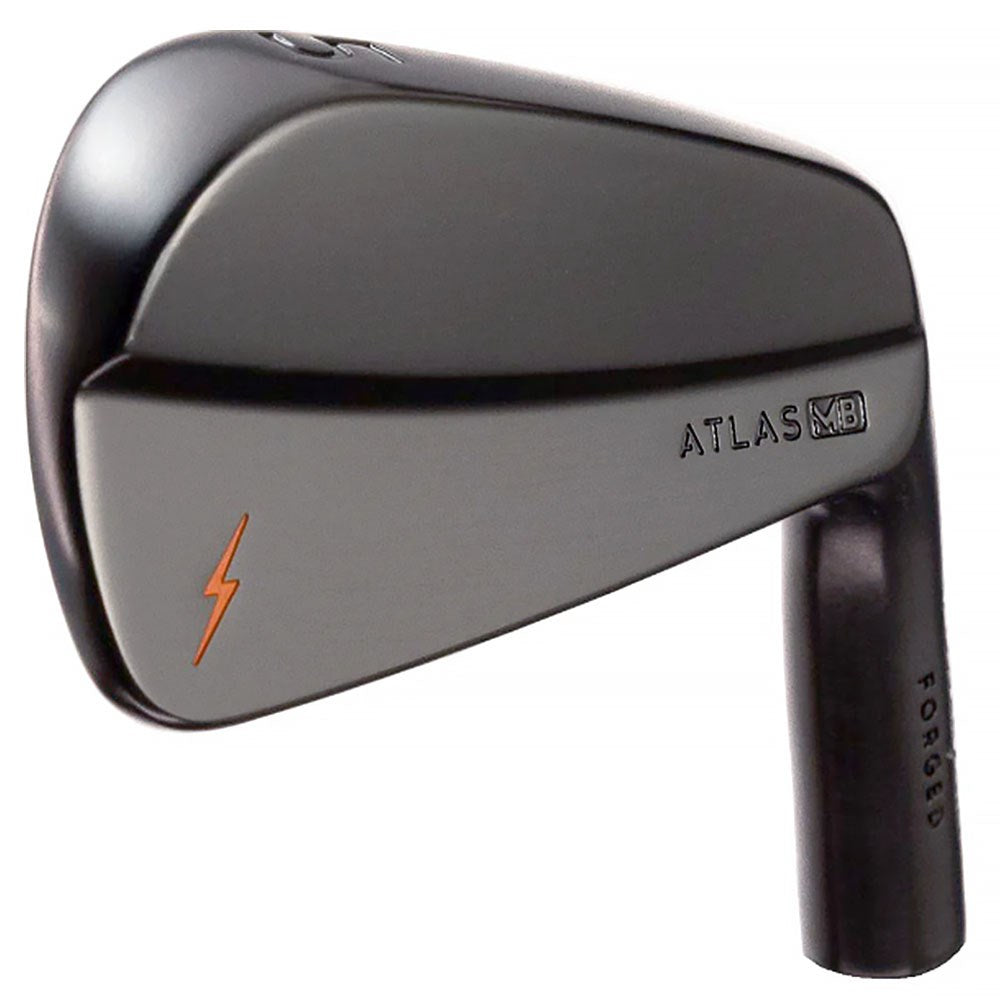 POWERBILT ATLAS MB BLACK FINISH LH IRONS .370 (HEADS ONLY)