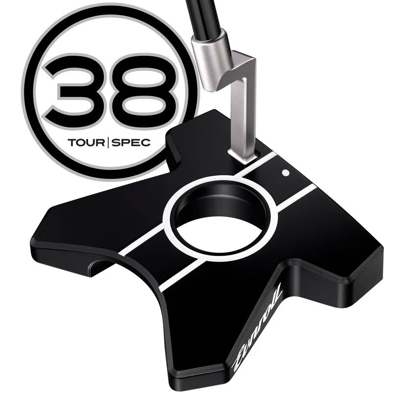 EVNROLL Z1 BLACK HIGH MOI MALLET TOUR SPEC 38" PUTTER - WITH GRIP