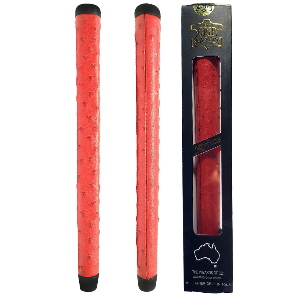 THE GRIP MASTER OSTRICH BODY SEWN PUTTER GRIPS