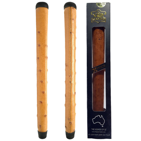 THE GRIP MASTER OSTRICH BODY SEWN PUTTER GRIPS