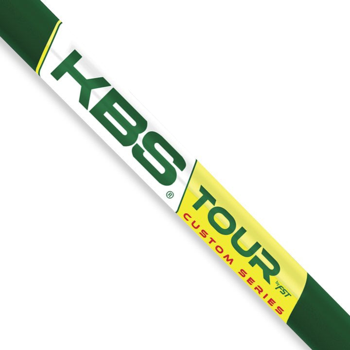 KBS CUSTOM SERIES TOUR FLT (GREEN/YELLOW) SHAFTS (.355)