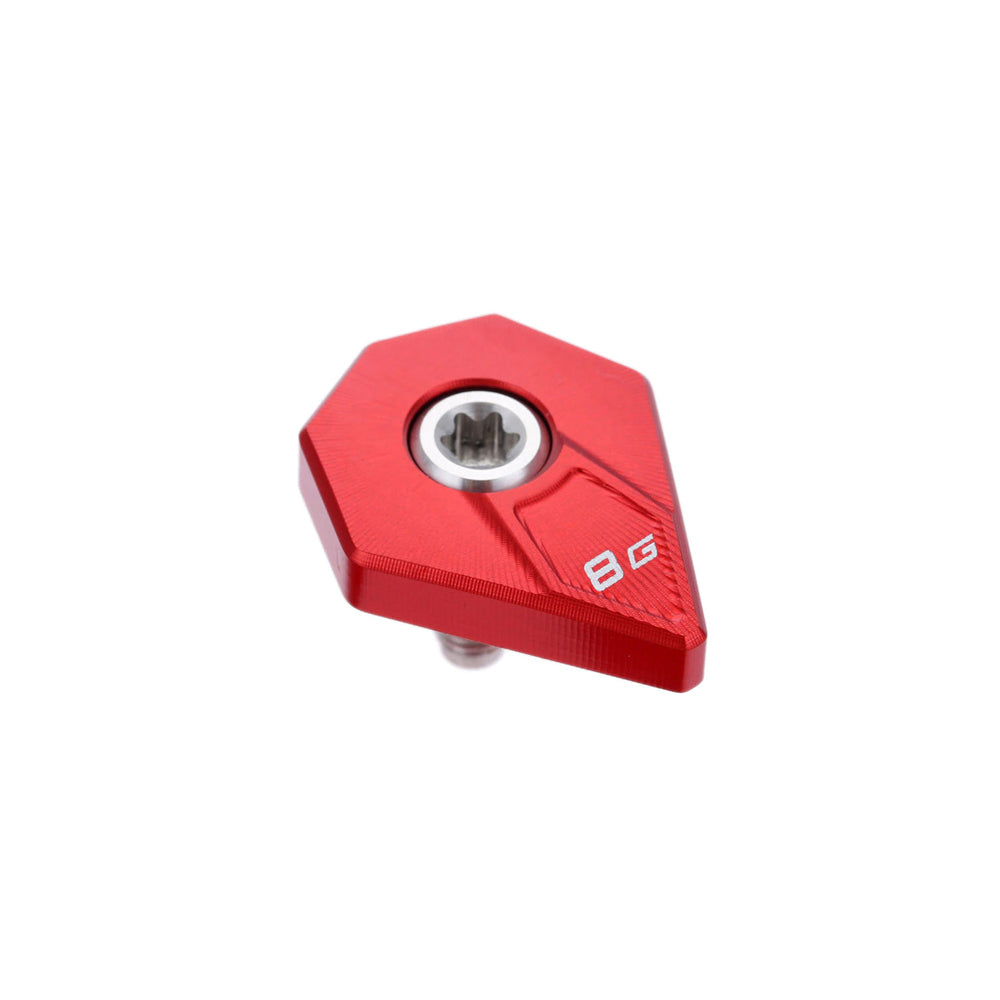 COBRA KING F9 RED / BLACK HEAD WEIGHTS - AFTERMARKET