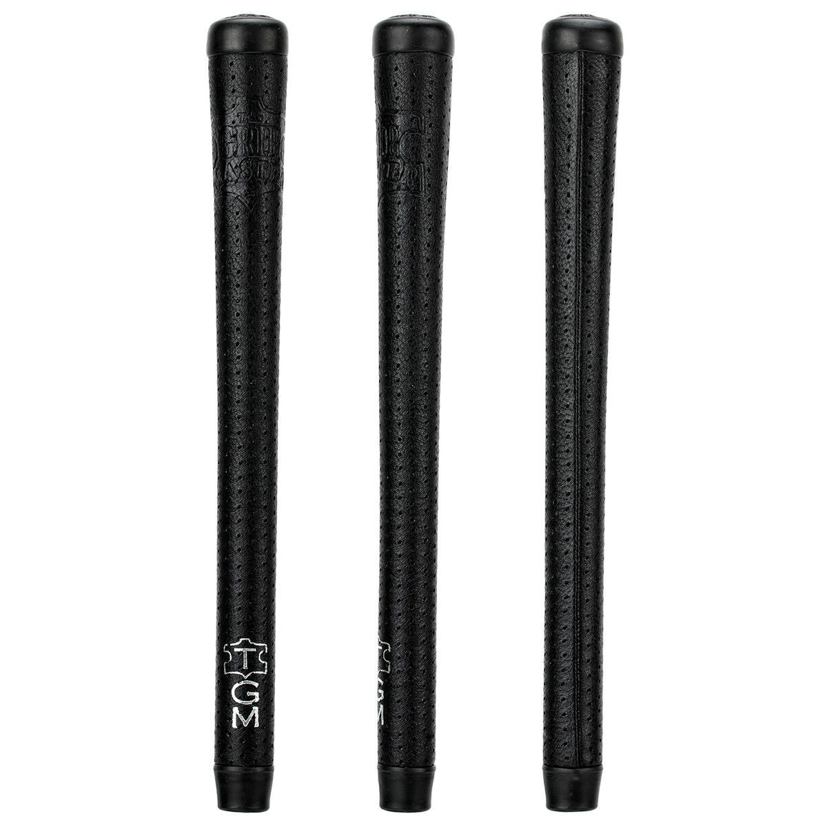 GRIP MASTER KIDD SEWN SWINGER GRIPS - BLACK (BLACK CAP)