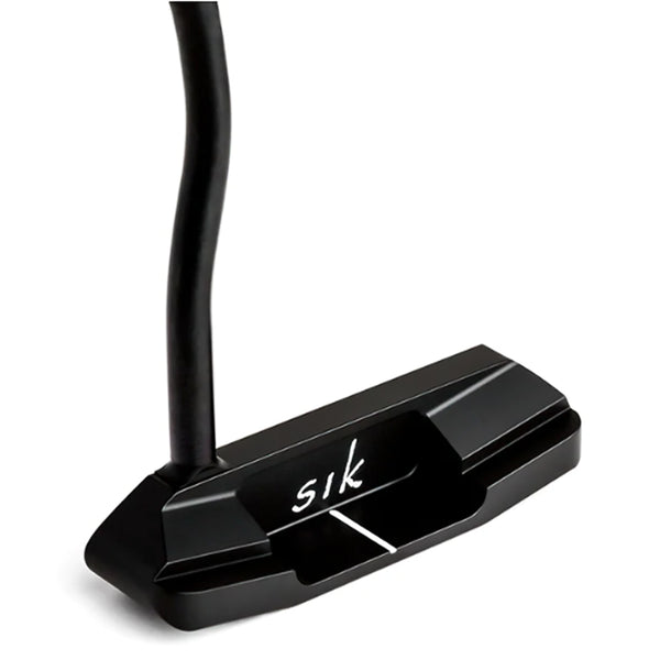 SIK PRO PUTTER MATTE BLACK RH ASSEMBLED (LINE BACK FLANGE) Golf