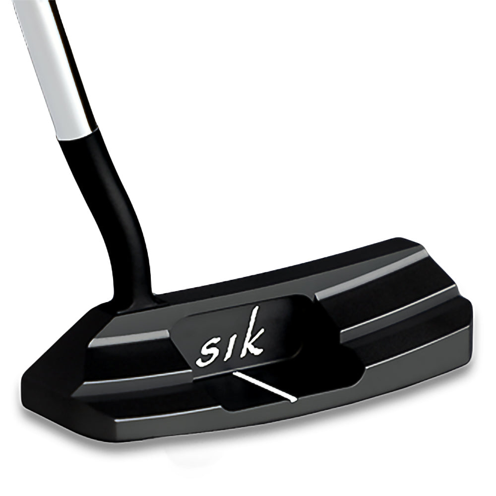 SIK JO PUTTER MATTE BLACK - RH ASSEMBLED (LINE BACK FLANGE)