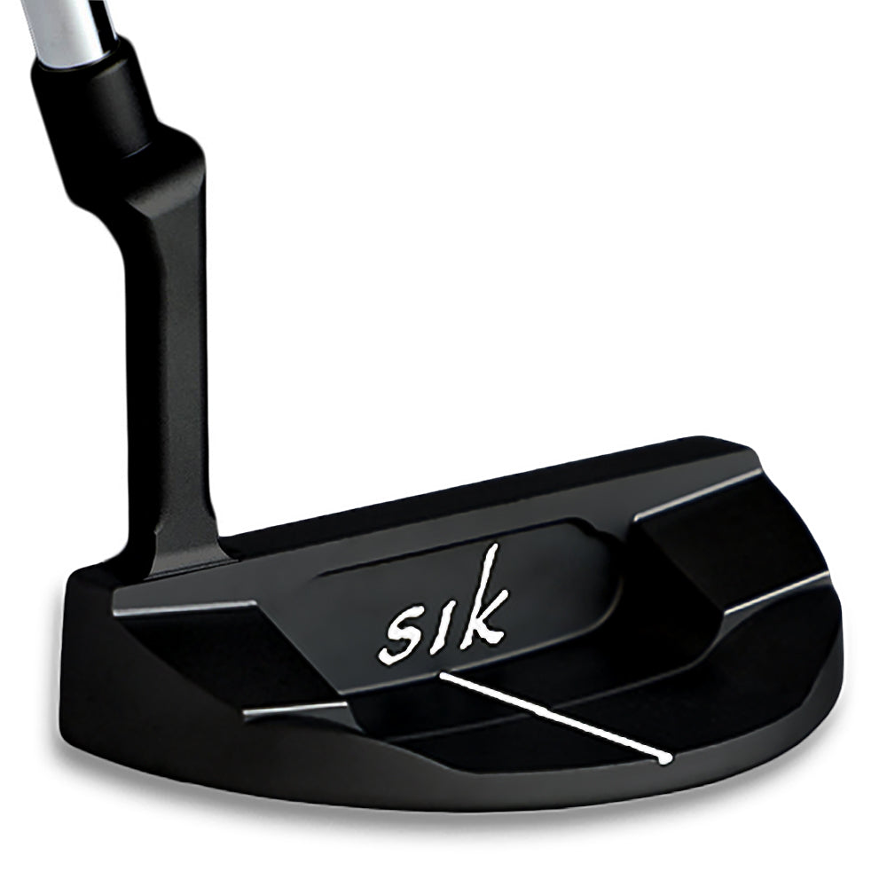 SIK SHO PUTTER MATTE BLACK - RH ASSEMBLED (LINE BACK FLANGE)