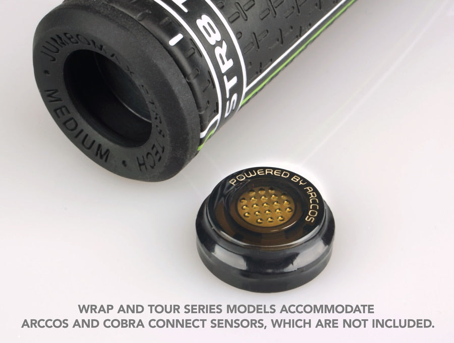 JUMBOMAX STR8 TECH NON-TAPERED SWING GRIPS - TEXTURED WRAP