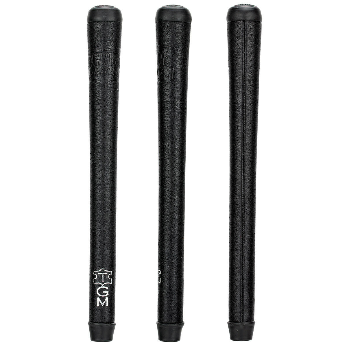 GRIP MASTER KIDD SEWN SWINGER GRIPS - BLACK (BLACK CAP)