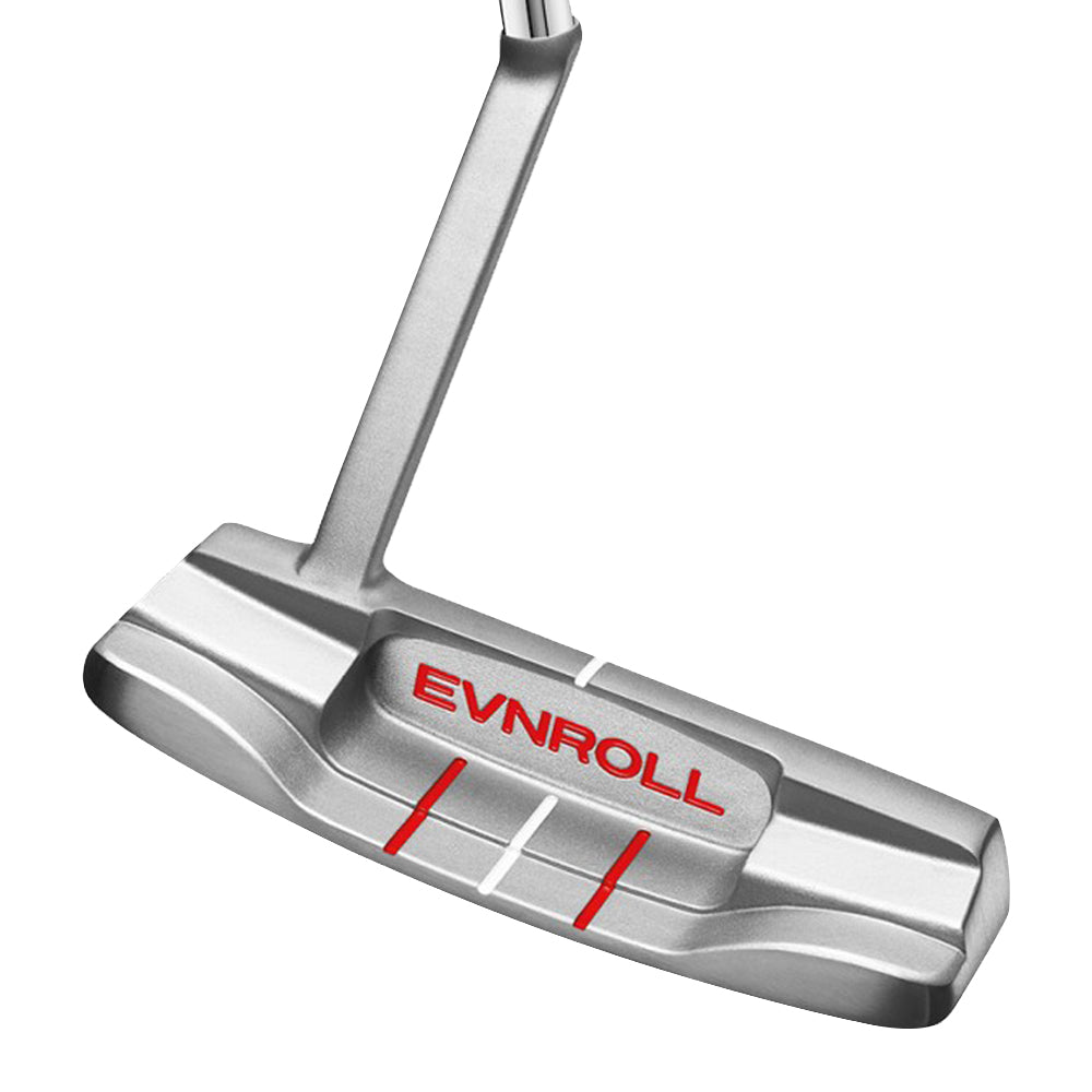 EVNROLL TOURSTROKE TRAINER RIGHT HAND RED PISTOL PUTTER - WITH GRIP – Golf  Shafts America