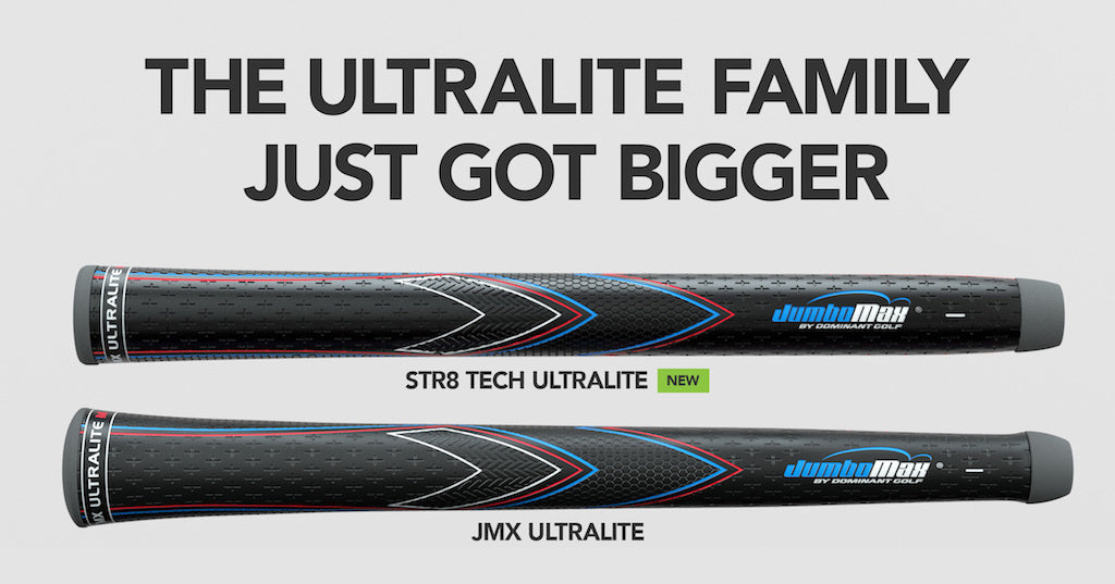 JUMBOMAX® GOLF GRIPS INTRODUCE NEW STR8 TECH ULTRALITE GRIP