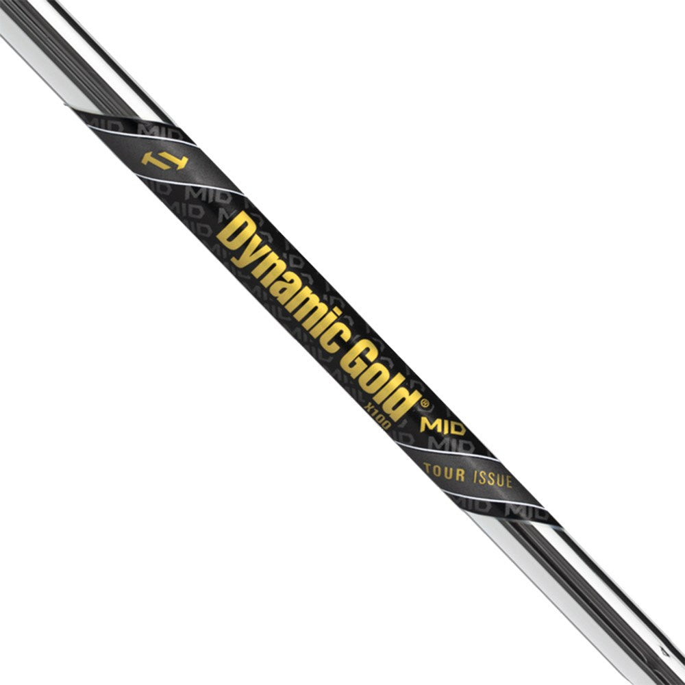 TRUE TEMPER DYNAMIC GOLD MID TOUR ISSUE 130 IRON SHAFTS (0.355)