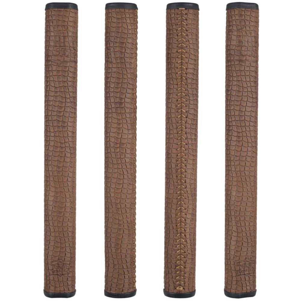 THE GRIP MASTER COLLECTORS EDITION PUTTER GRIPS - LIGHT BROWN SCALE PATTERN