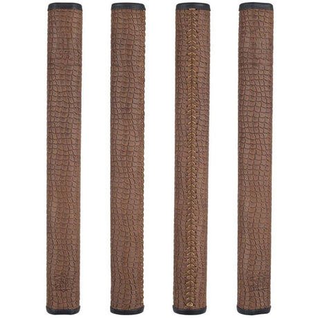 THE GRIP MASTER COLLECTORS EDITION PUTTER GRIPS - LIGHT BROWN SCALE PATTERN