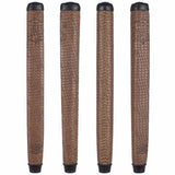 THE GRIP MASTER COLLECTORS EDITION PUTTER GRIPS - LIGHT BROWN SCALE PATTERN