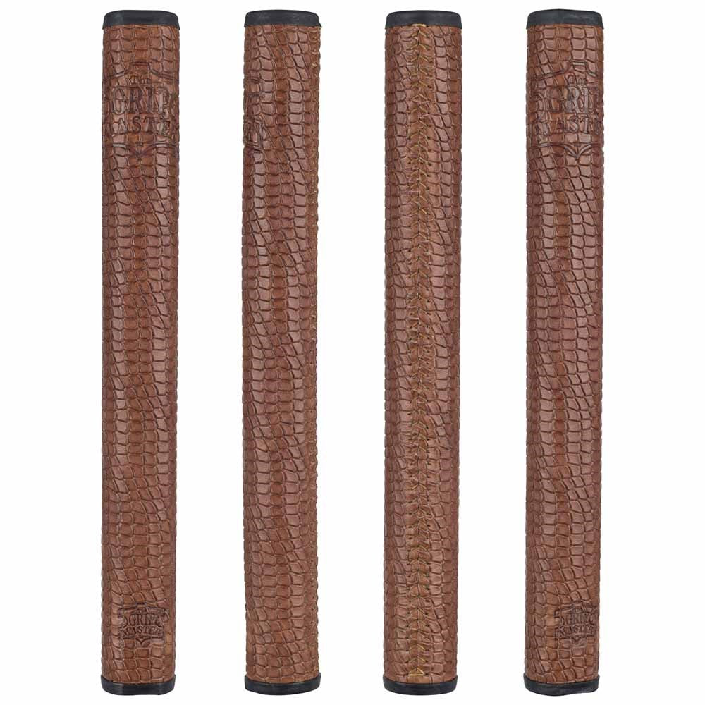 THE GRIP MASTER COLLECTORS EDITION PUTTER GRIPS - BROWN SCALE PATTERN