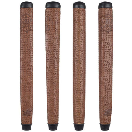 THE GRIP MASTER COLLECTORS EDITION PUTTER GRIPS - BROWN SCALE PATTERN