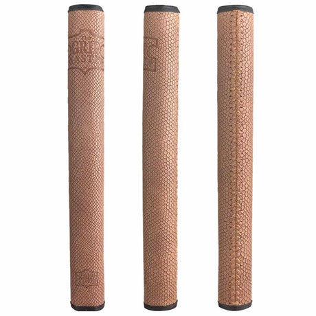 THE GRIP MASTER COLLECTOR'S EDITION LIGHT TAN SCALE PATTERN LACED PUTTER GRIP