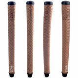 THE GRIP MASTER COLLECTOR'S EDITION BROWN SNAKE SCALE PATTERN PUTTER GRIPS