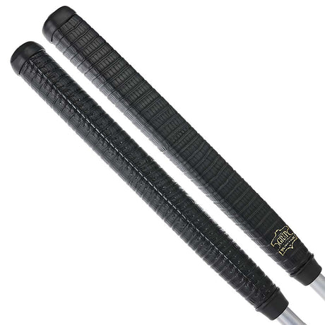 THE GRIP MASTER COLLECTOR'S EDITION BLACK LIZARD SCALE PATTERN PUTTER GRIPS