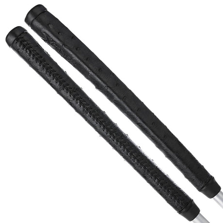 THE GRIP MASTER XOTICS OSTRICH BODY BLACK LACED PUTTER GRIPS