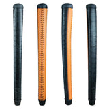 THE GRIP MASTER EXCLUSIVE XOTICS DUAL HYBRID PUTTER GRIP - TEJUS LIZARD BLACK & CABRETTA ORANGE