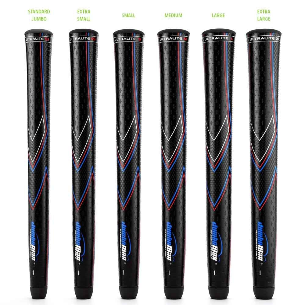 JUMBOMAX JMX ULTRALITE BLACKOUT SWING GRIPS – Golf Shafts America