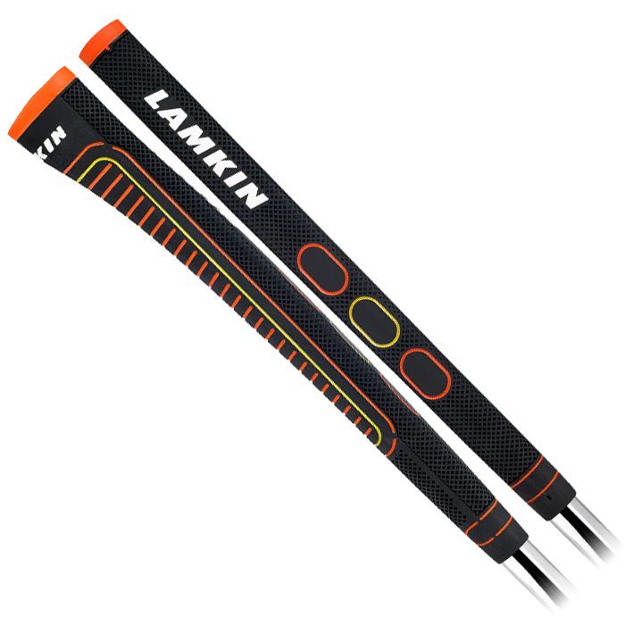 Poignée De Putter De Golf Lamkin Profondement Gravée. Noir Poignée De Putter De Golf Lamkin Profondement Gravée. Noir