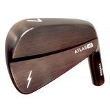 POWERBILT ATLAS MB BRONZE FINISH LH IRONS .370 (HEADS ONLY)