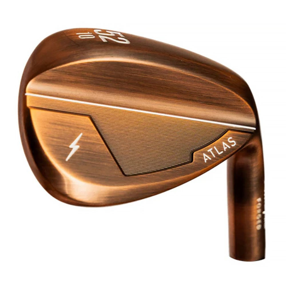 POWERBILT ATLAS BRONZE FINISH LH WEDGES .370 (HEADS ONLY)