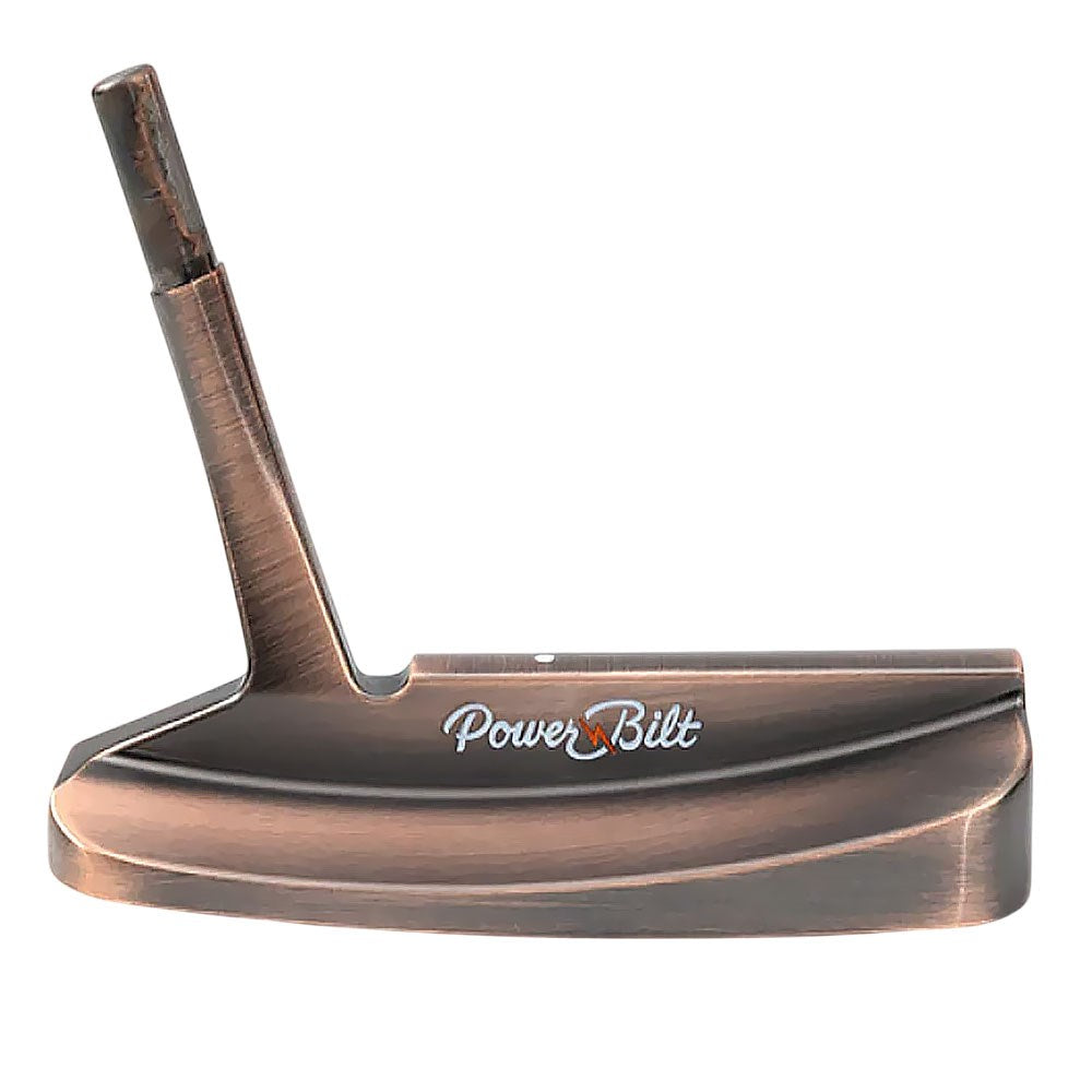 POWERBILT X WESTON MAUGHAN MODEL 801 BRONZE PUTTER HEAD (WITH