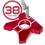 EVNROLL Z1 RED HIGH MOI MALLET TOUR SPEC 38" PUTTER - WITH GRIP