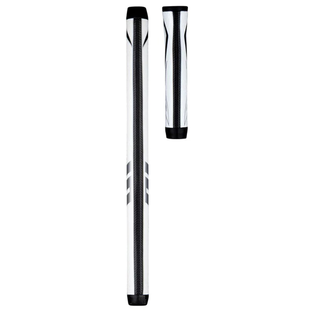 SUPERSTROKE ZENERGY TOUR 1.0 PUTTER GRIPS (2 PIECES) - WHITE
