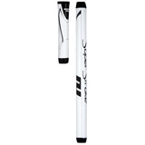 SUPERSTROKE ZENERGY TOUR 1.0 PUTTER GRIPS (2 PIECES) - WHITE/BLACK