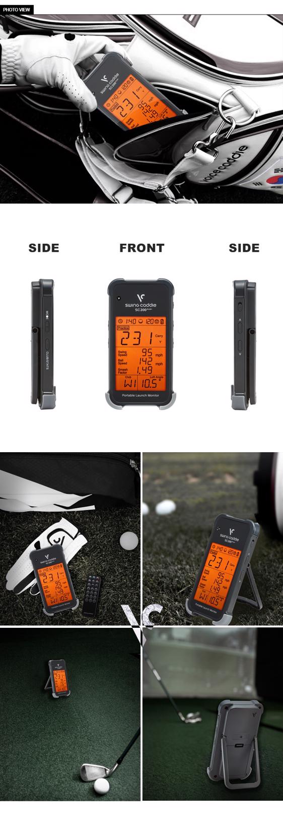 SWING CADDIE SC200 PLUS W/ SWING SPEED MODE