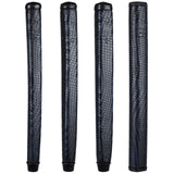 THE GRIP MASTER COWHIDE LACED PUTTER GRIP - COLLECTOR EDITION BLACK BLUE SCALES