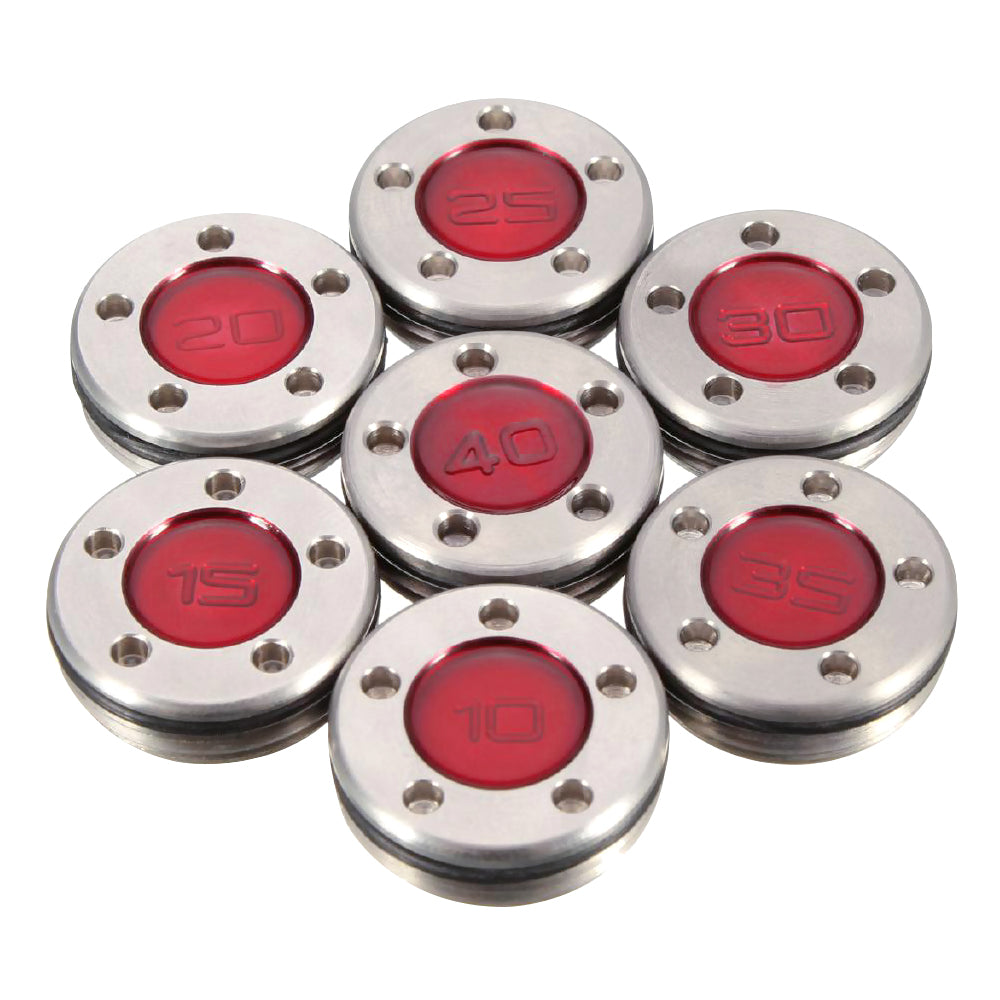 SCOTTY CAMERON TRANSLUCENT PUTTER WEIGHTS - AFTERMARKET (RED