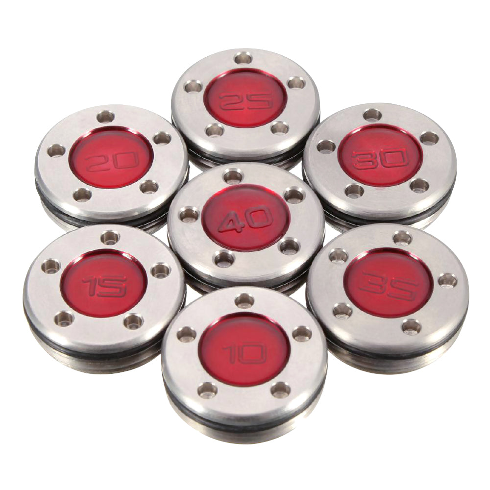 SCOTTY CAMERON TRANSLUCENT PUTTER WEIGHTS - AFTERMARKET (RED)