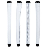 THE GRIP MASTER COWHIDE LACED PUTTER GRIP - COLLECTOR EDITION WHITE STRIPES