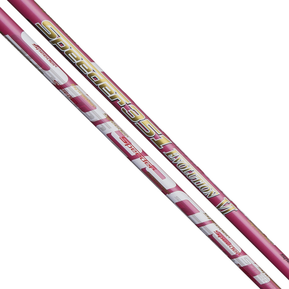 FUJIKURA SPEEDER EVOLUTION VI 351 WOOD (PINK) SHAFTS