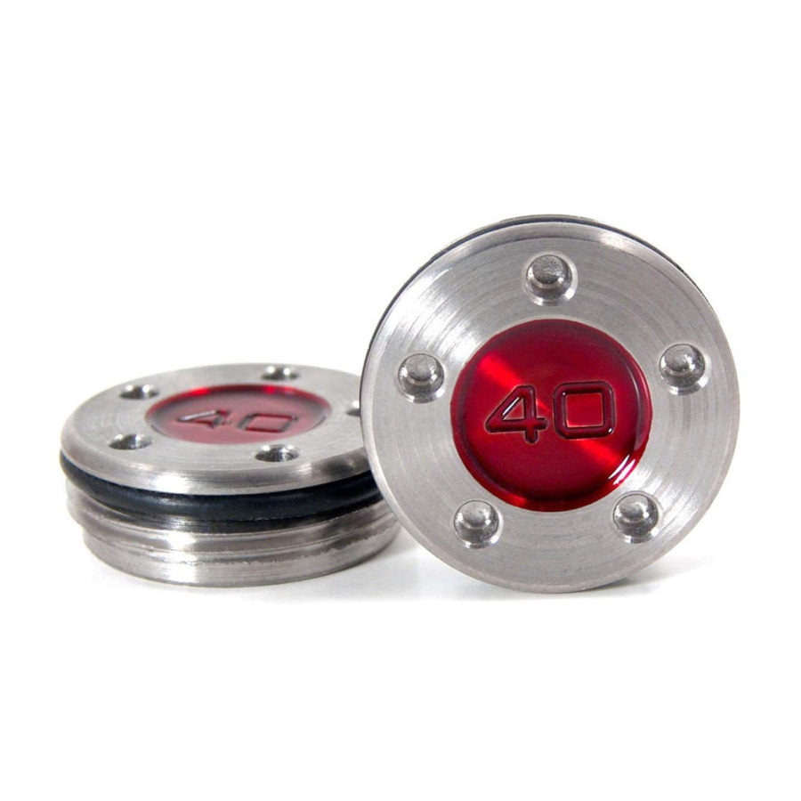 SCOTTY CAMERON TRANSLUCENT PUTTER WEIGHTS - AFTERMARKET (RED