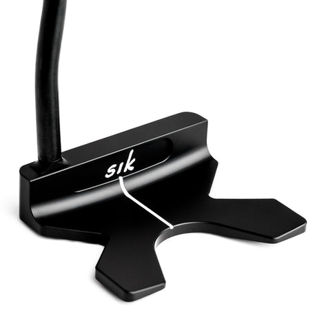 SIK FLO PUTTER MATTE BLACK - RH ASSEMBLED (LINE BACK FLANGE)