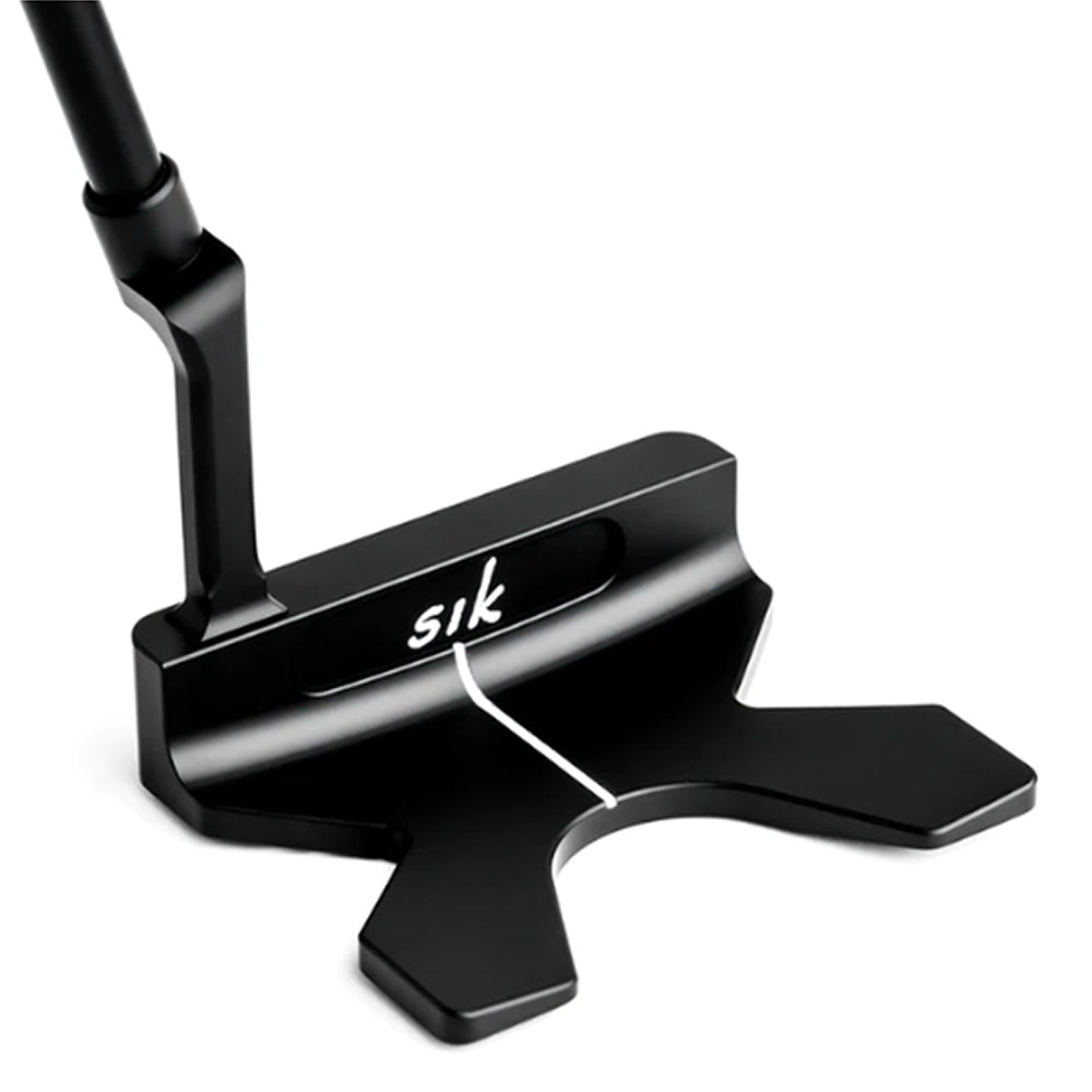 SIK FLO PUTTER MATTE BLACK - RH ASSEMBLED (LINE BACK FLANGE