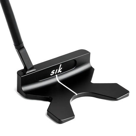 SIK FLO PUTTER MATTE BLACK - RH ASSEMBLED (LINE BACK FLANGE)