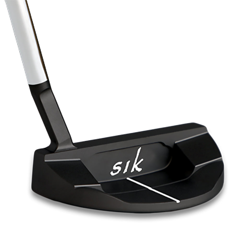 SIK SHO PUTTER MATTE BLACK - RH ASSEMBLED (LINE BACK FLANGE