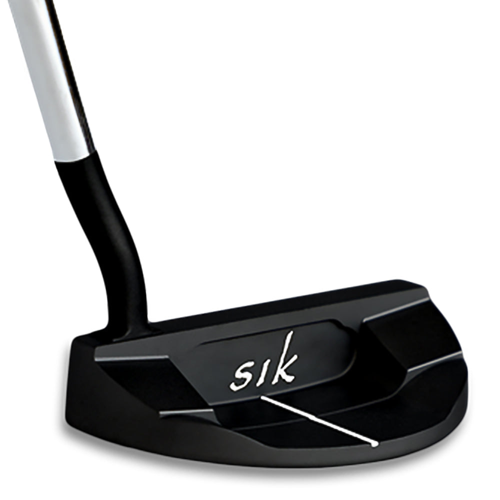 SIK SHO PUTTER MATTE BLACK - RH ASSEMBLED (LINE BACK FLANGE