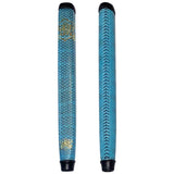 THE GRIP MASTER XOTICS MASKED WATER SNAKE BLUE LACED PUTTER GRIPS