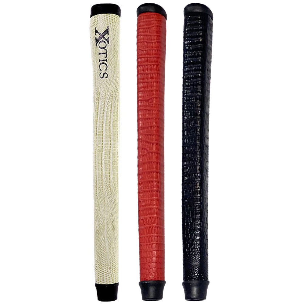 THE GRIP MASTER XOTICS TEJUS LIZARD SEWN TOUR PUTTER GRIPS