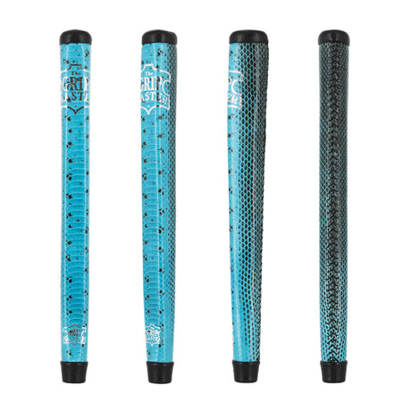 THE GRIP MASTER XOTICS MASKED WATER SNAKE BLUE LACED PUTTER GRIPS